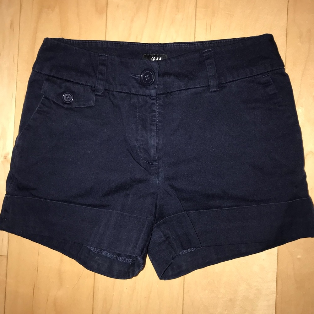 Navy blue shorts